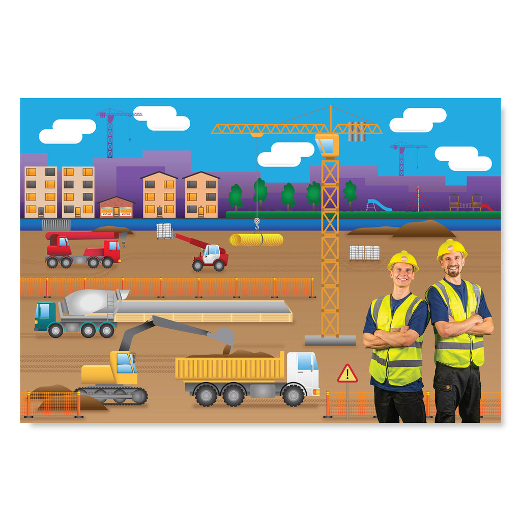 PUISTOPARTIO TYÖMAALLA -PALAPELI