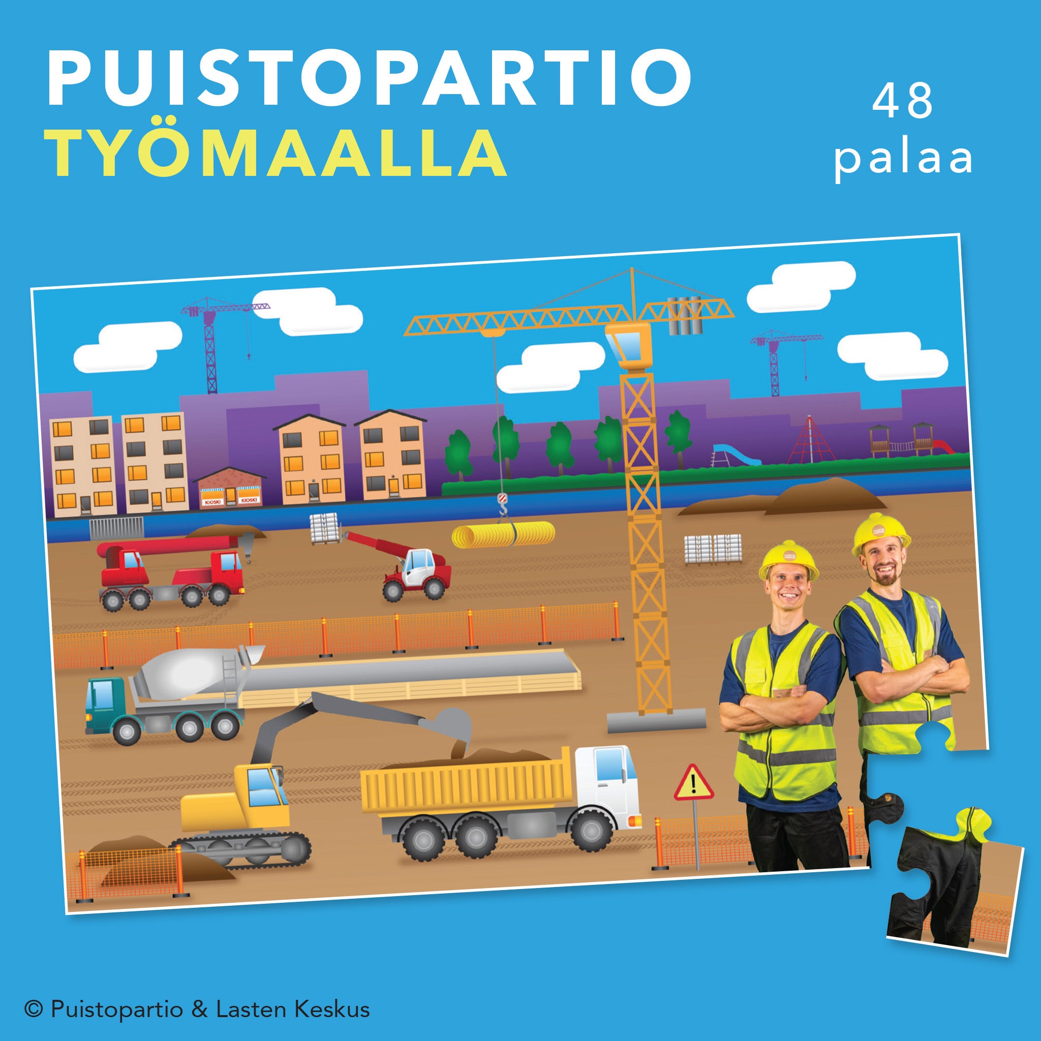 PUISTOPARTIO TYÖMAALLA -PALAPELI